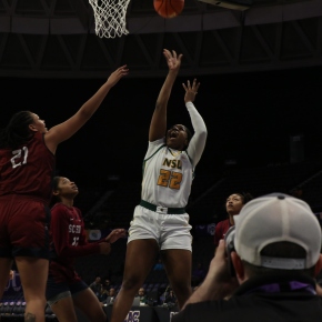 The Lady Spartans cruise past SC State in the first round of the MEAC Championship